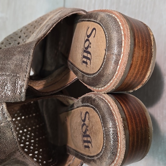 Sofft Women Ankle Leather open Toe Sandals Shoes Sz 8.5M - Picture 8 of 12